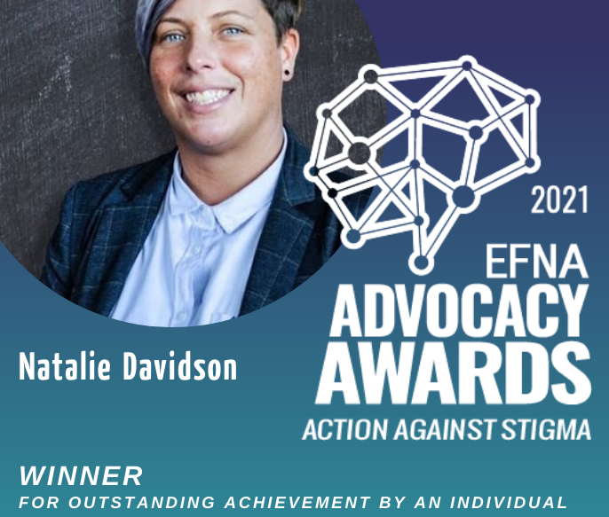 Natalie Davidson Wins EFNA Advocacy Award